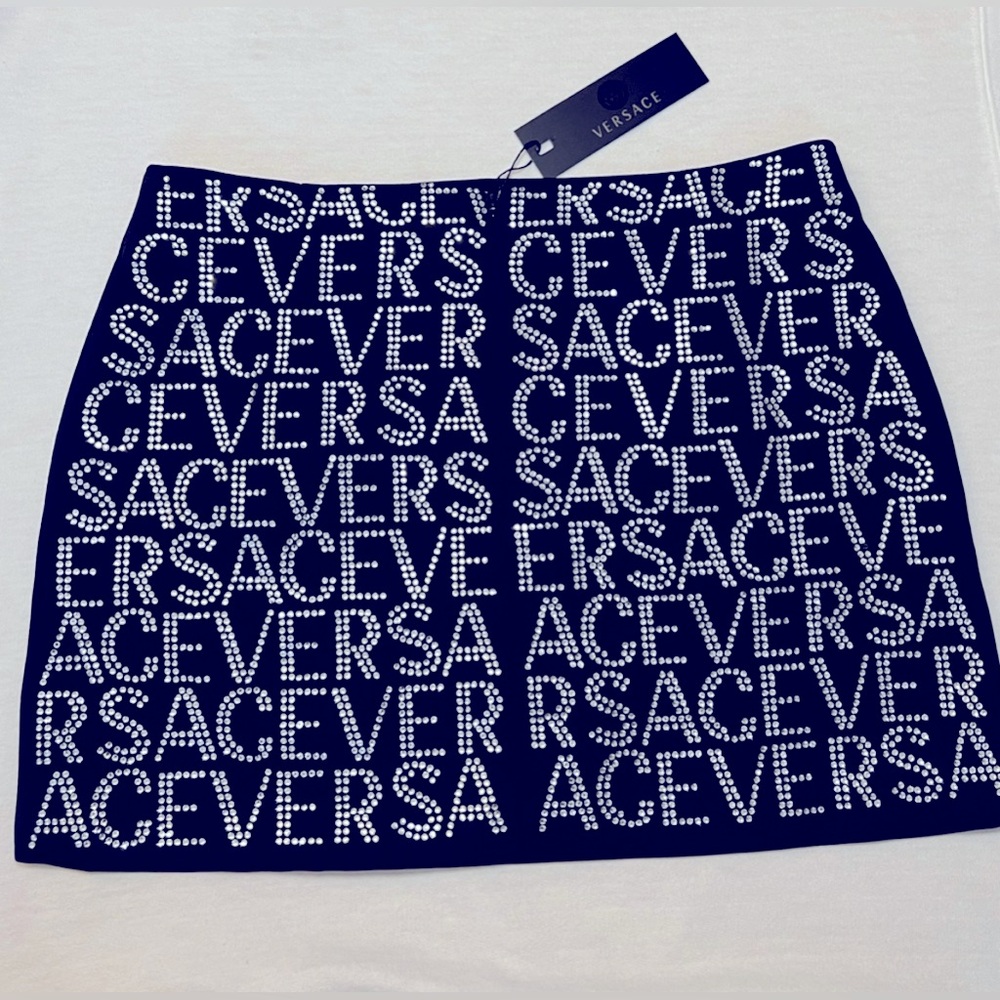 🤩✨VERSACE Skorts - black with crystals